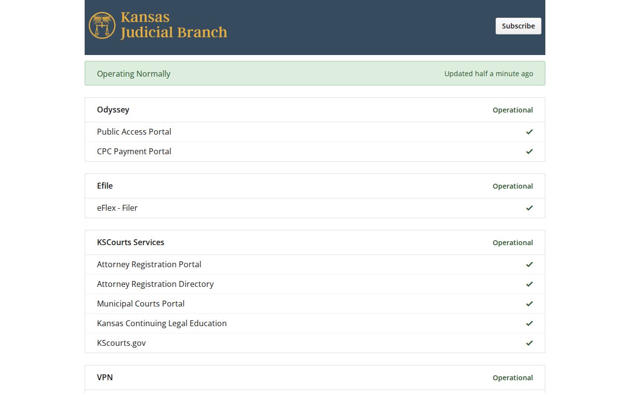 Hamilton County criminal docket service status
