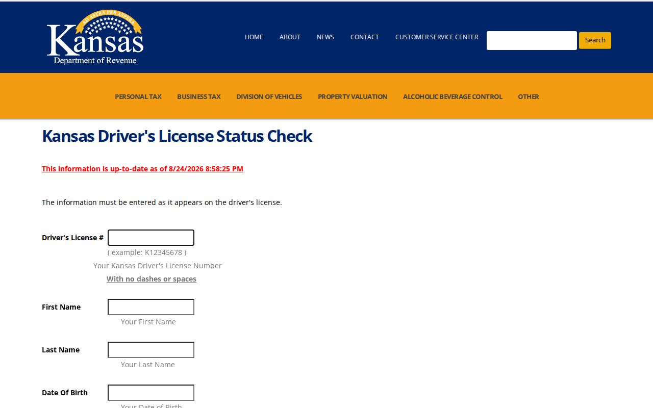 Hamilton County docket search distinction from Kansas driver status